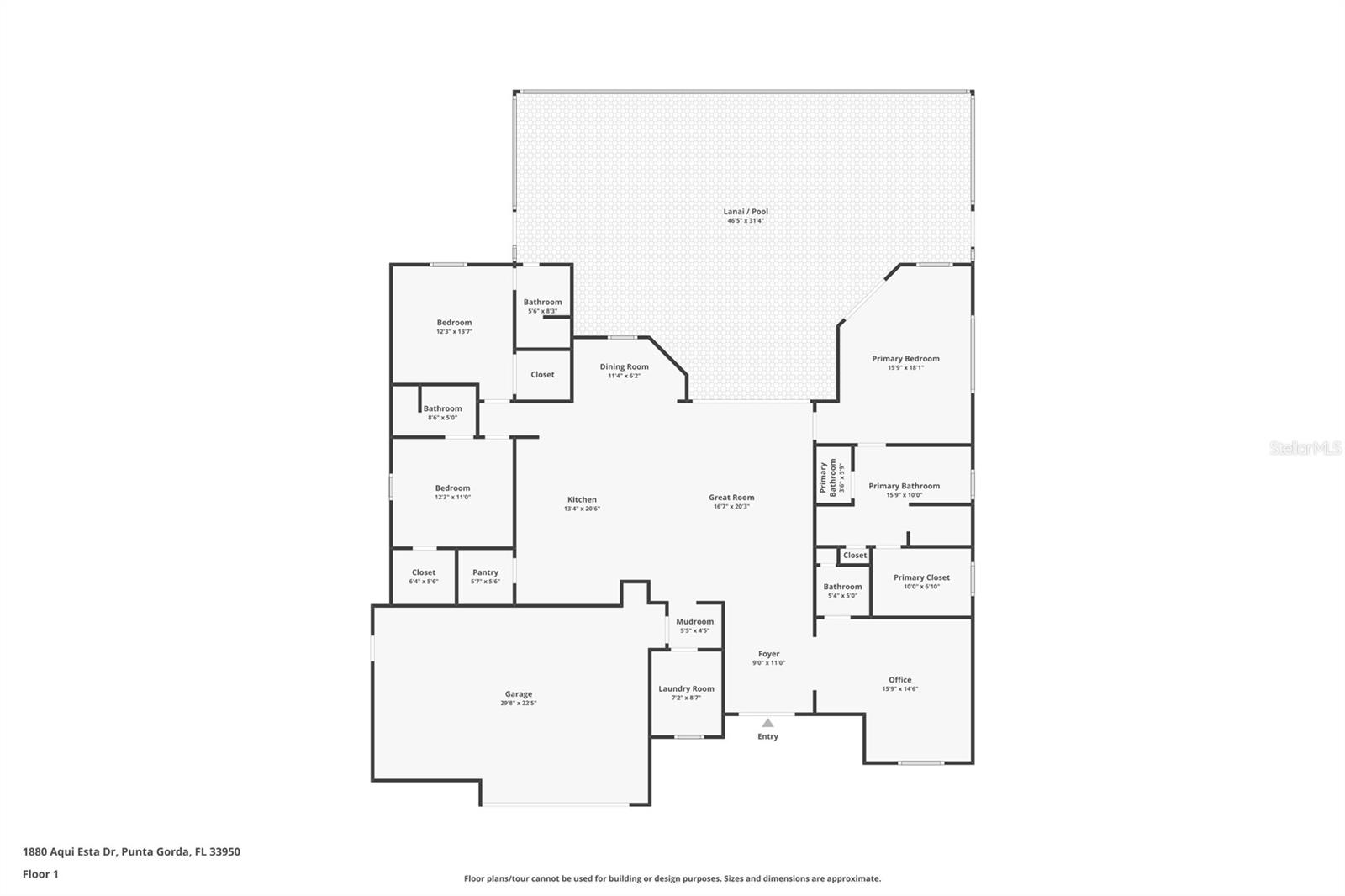 1880 AQUI ESTA DR, PUNTA GORDA, FL, 33950