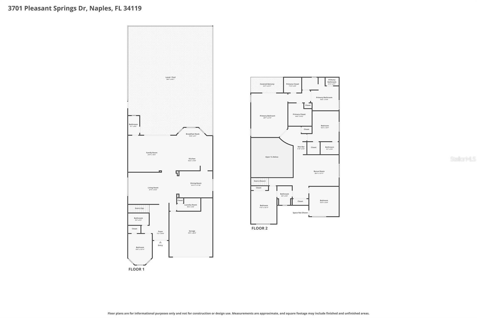 3701 PLEASANT SPRINGS DR, NAPLES, FL, 34119