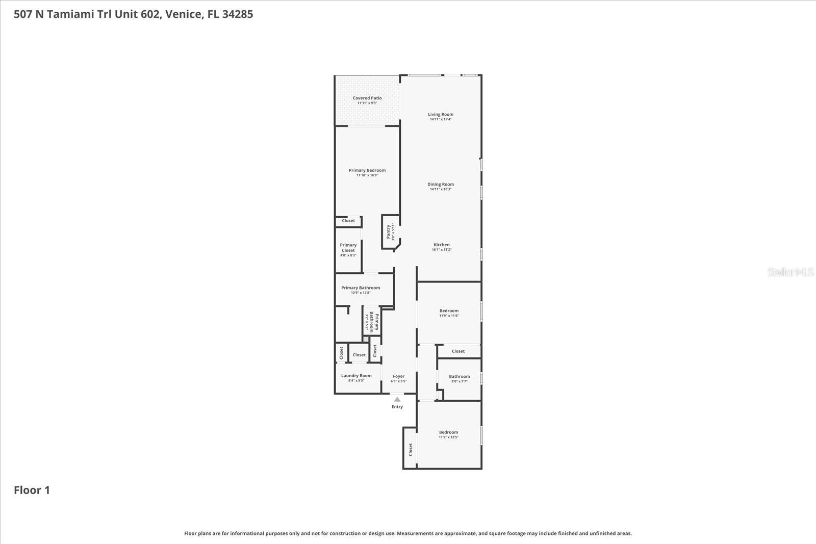 507 TAMIAMI TRL N #602, VENICE, FL, 34285