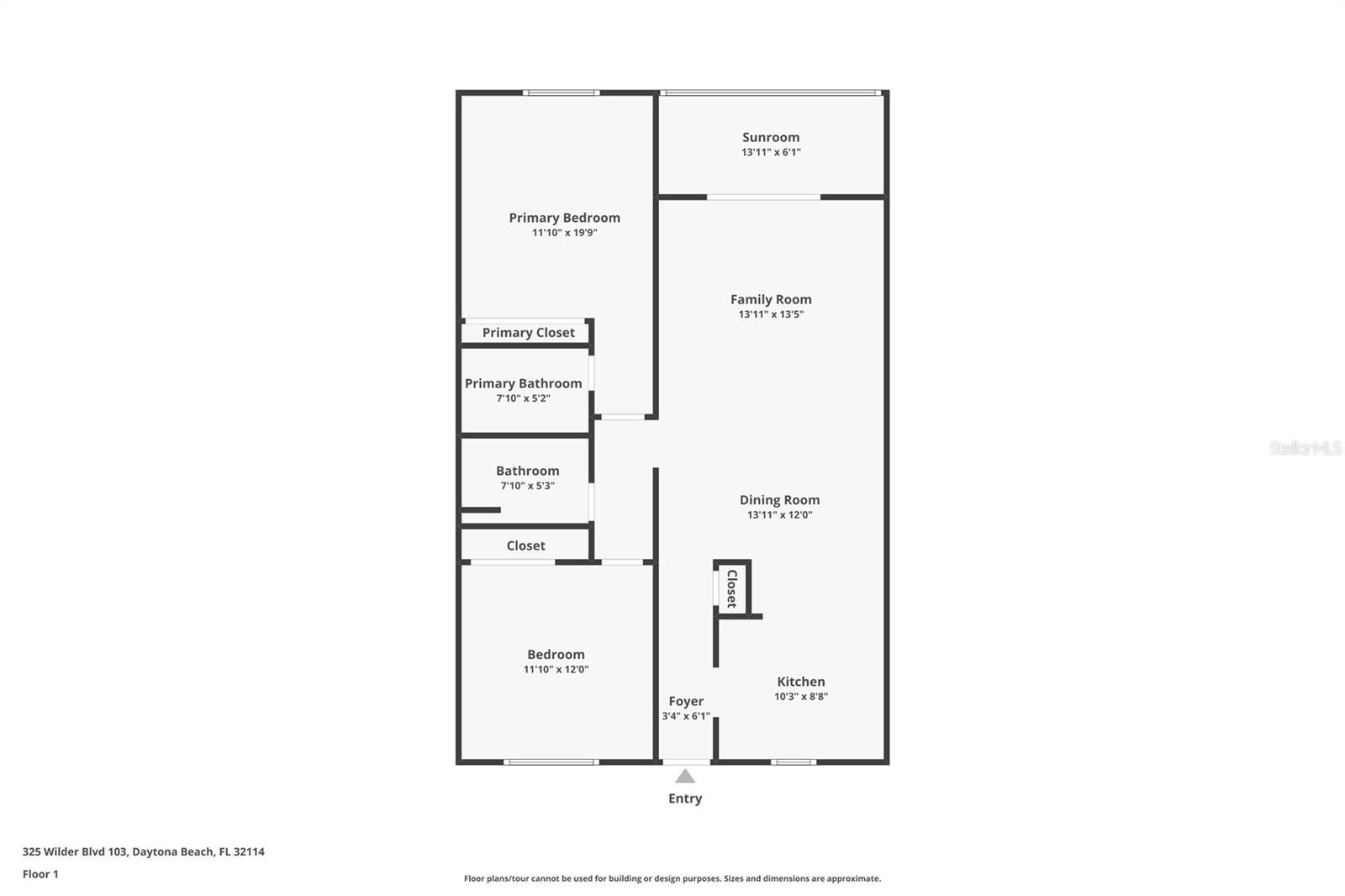 325 WILDER BLVD #103, DAYTONA BEACH, FL, 32114