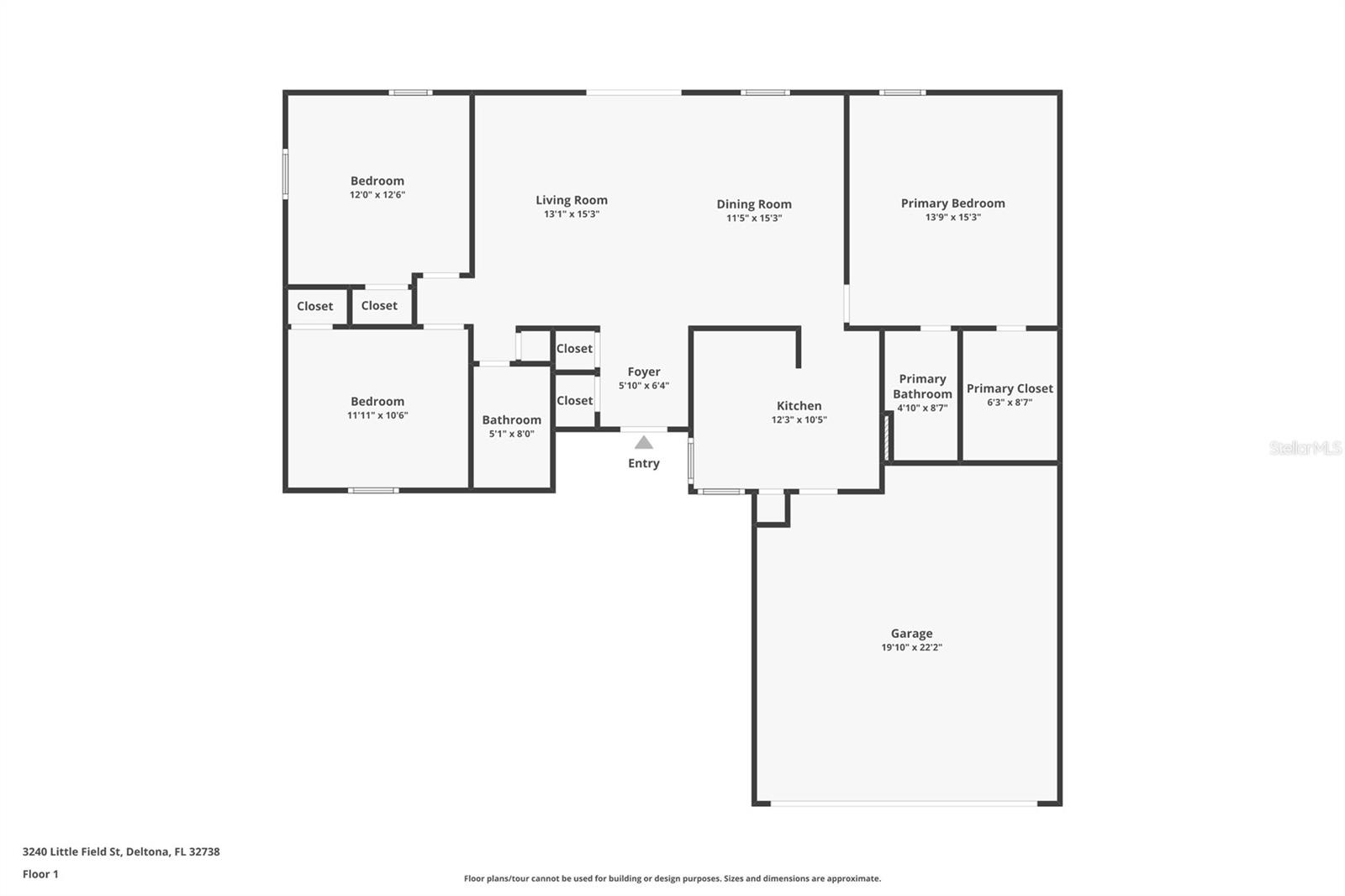 3240 LITTLEFIELD ST, DELTONA, FL, 32738