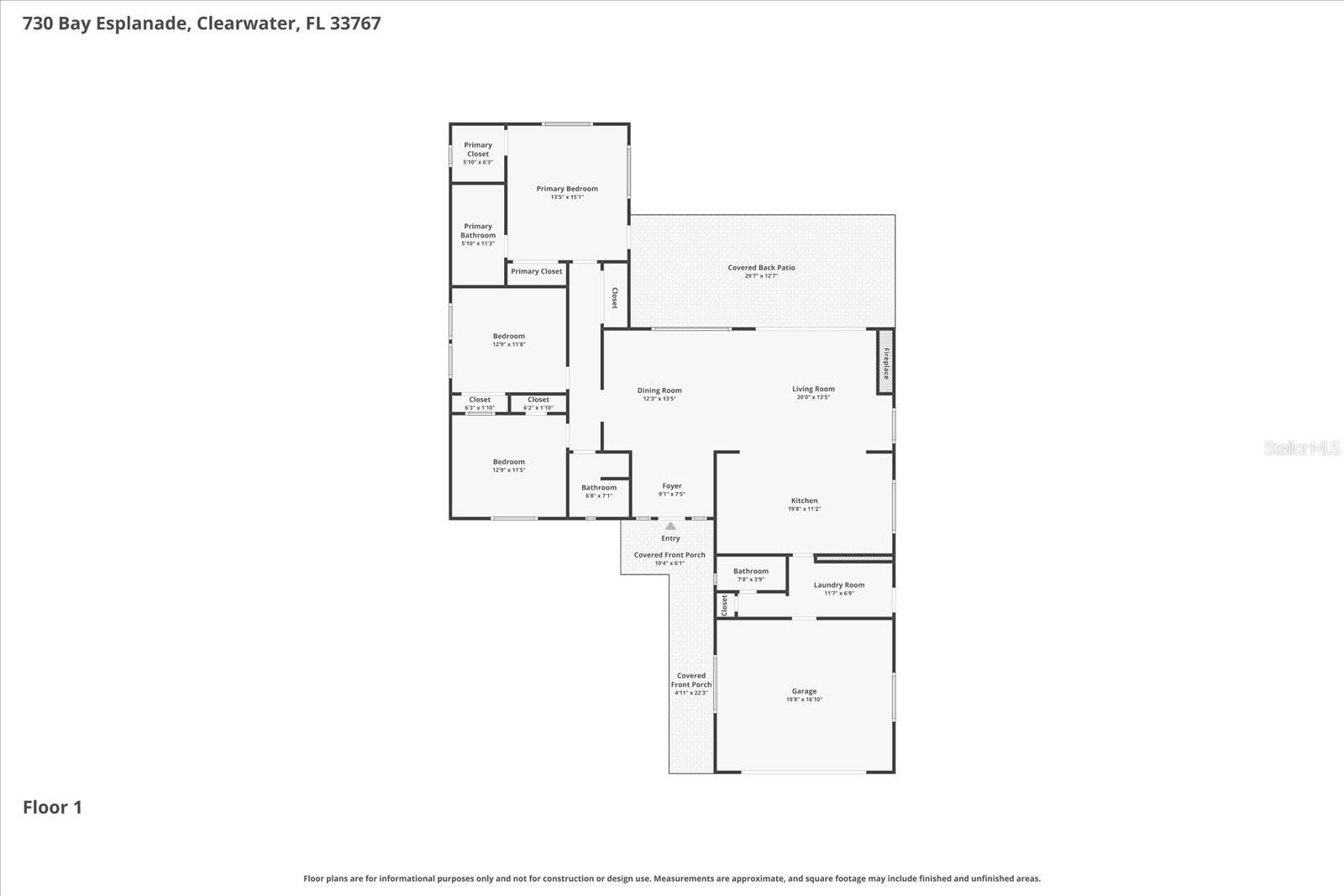 730 BAY ESPLANADE, CLEARWATER BEACH, FL, 33767