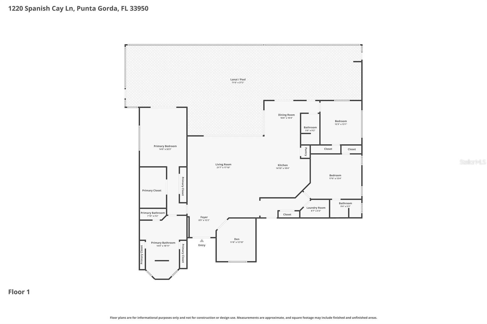 1220 SPANISH CAY LN, PUNTA GORDA, FL, 33950