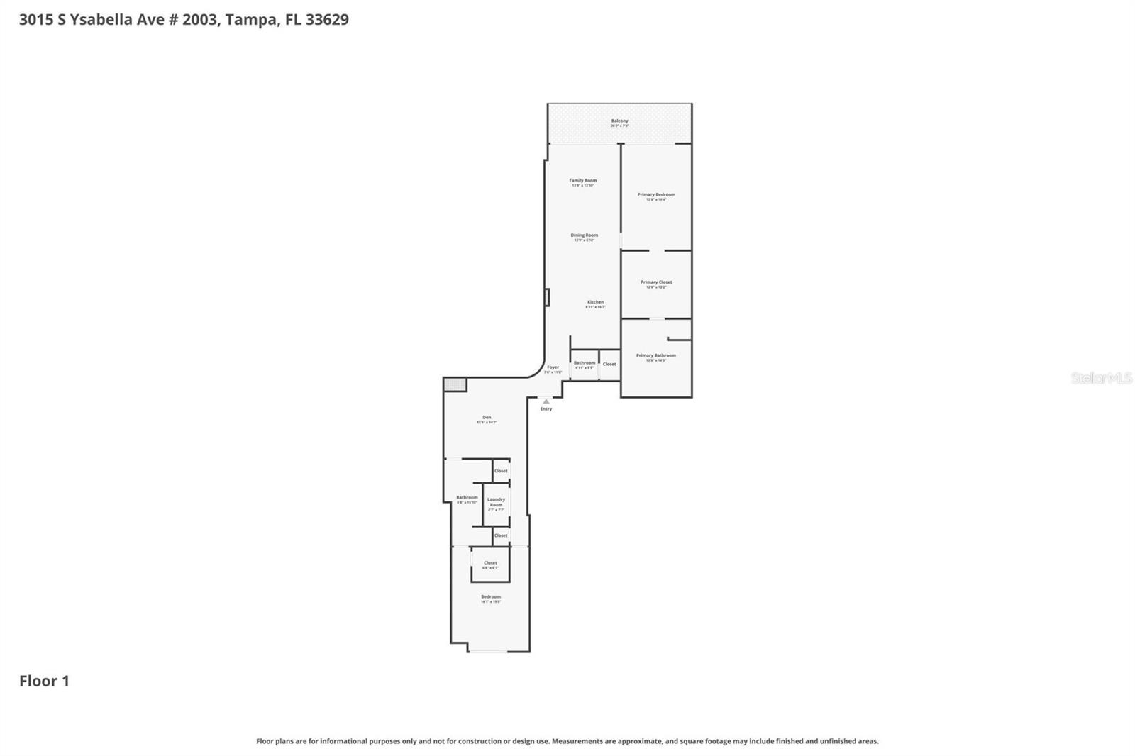 3015 S YSABELLA AVE #2003, TAMPA, FL, 33629