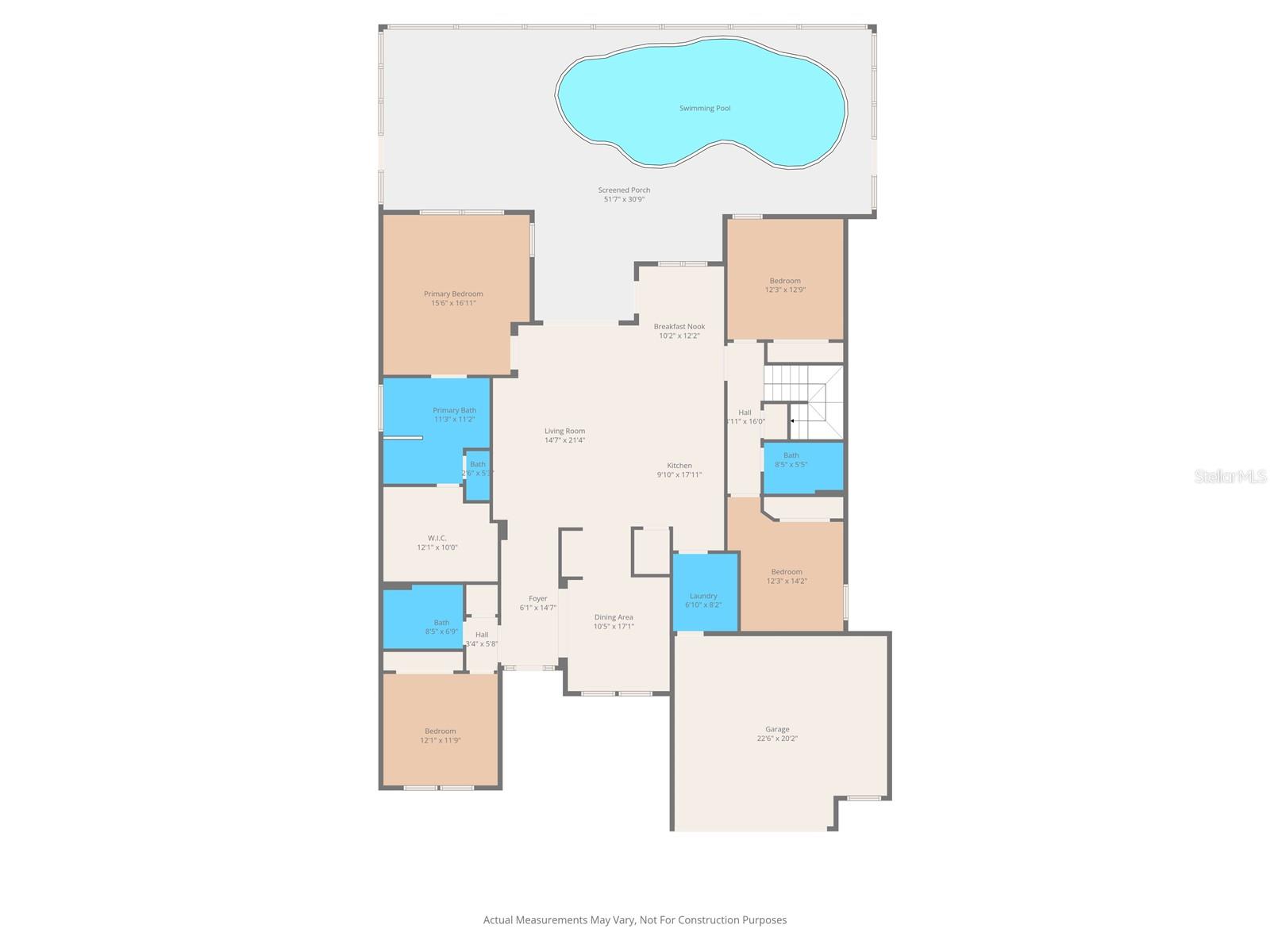 3320 GRASSGLEN PL, WESLEY CHAPEL, FL, 33544