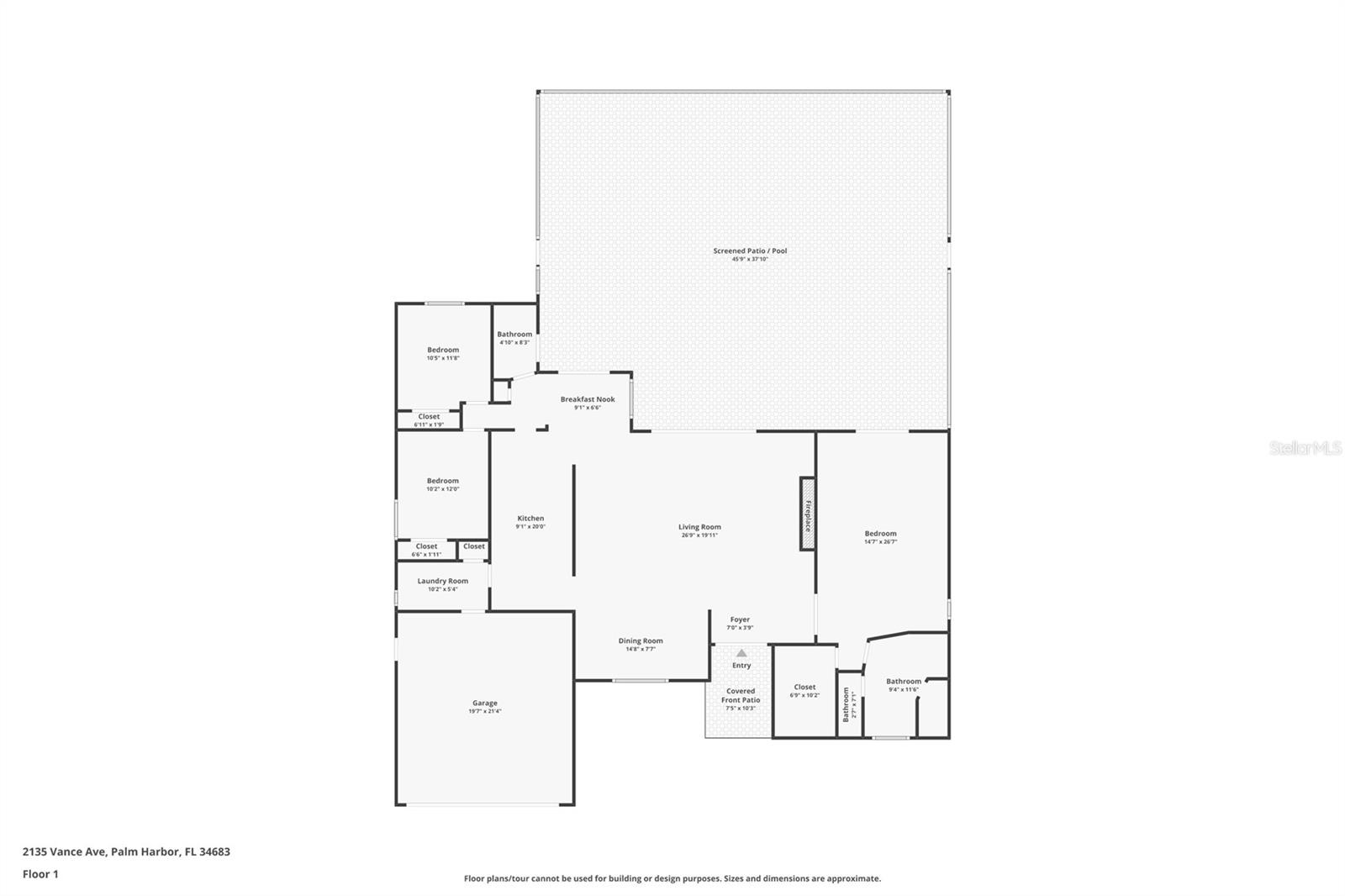 2135 VANCE AVE, PALM HARBOR, FL, 34683