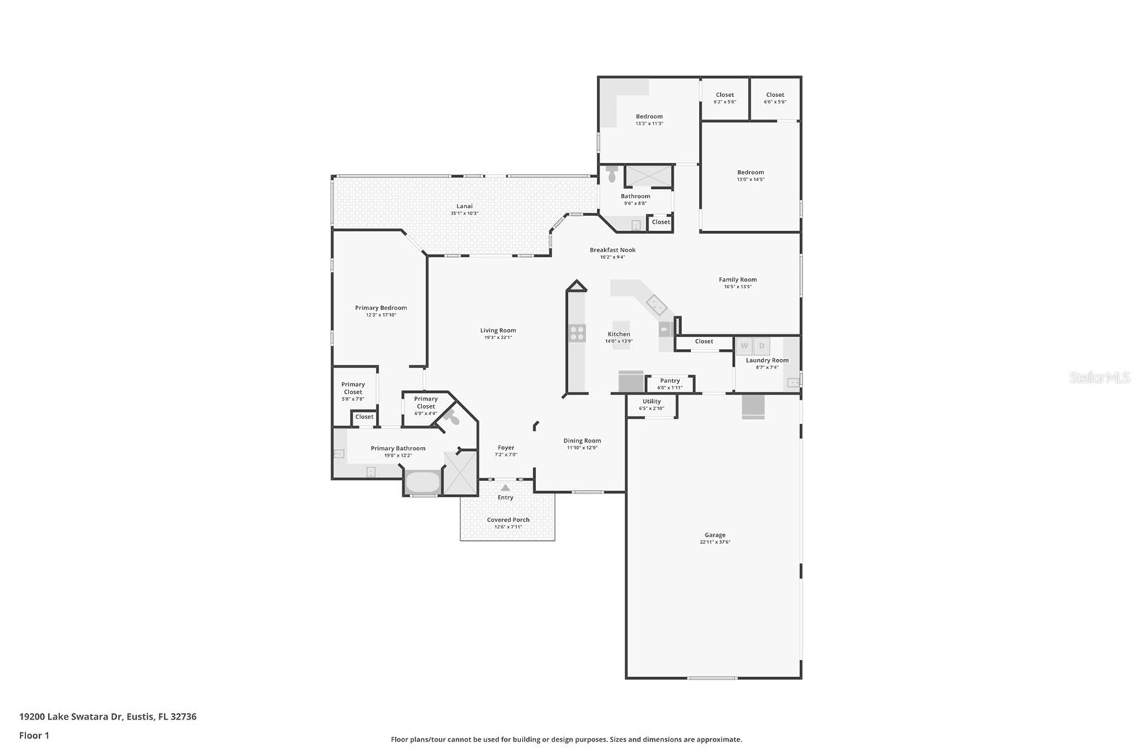 19200 LAKE SWATARA DR, EUSTIS, FL, 32736