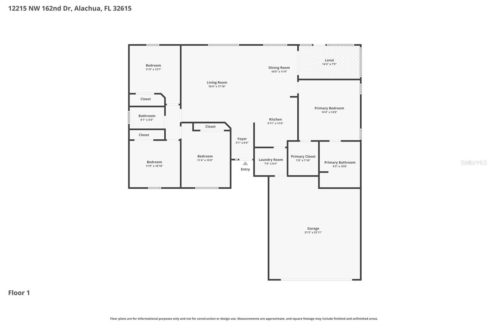 12215 NW 162ND DR, ALACHUA, FL, 32615