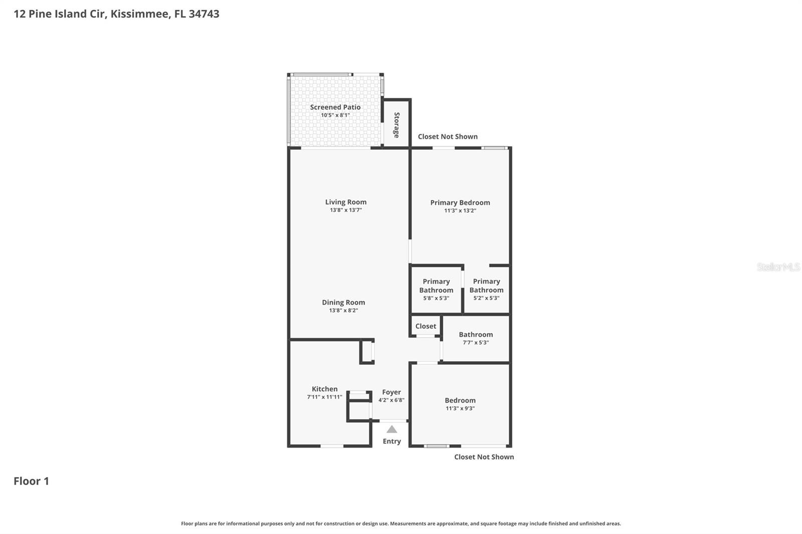 12 PINE ISLAND CIR, KISSIMMEE, FL, 34743