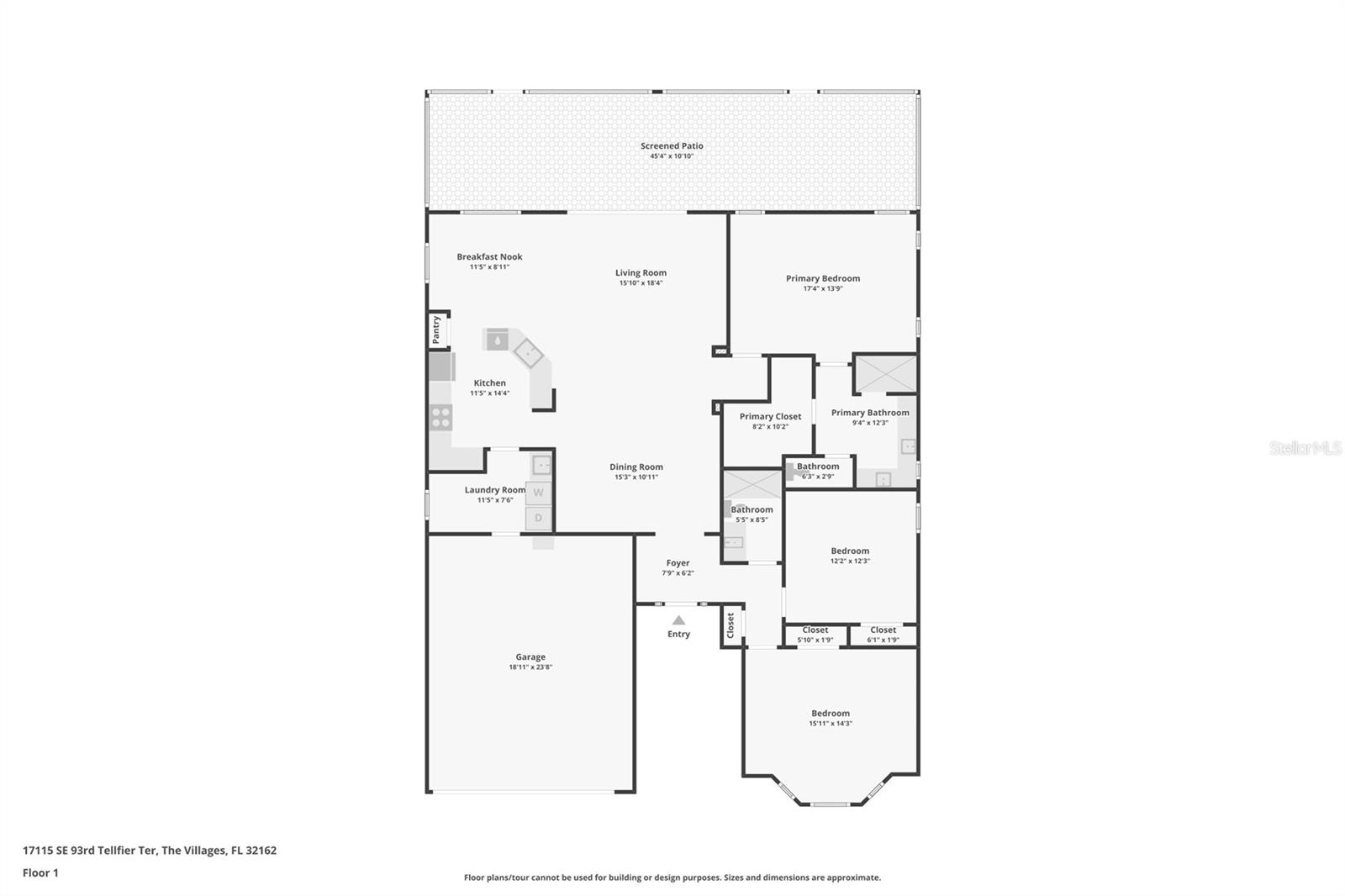 17115 SE 93RD TELLFIER TER, THE VILLAGES, FL, 32162
