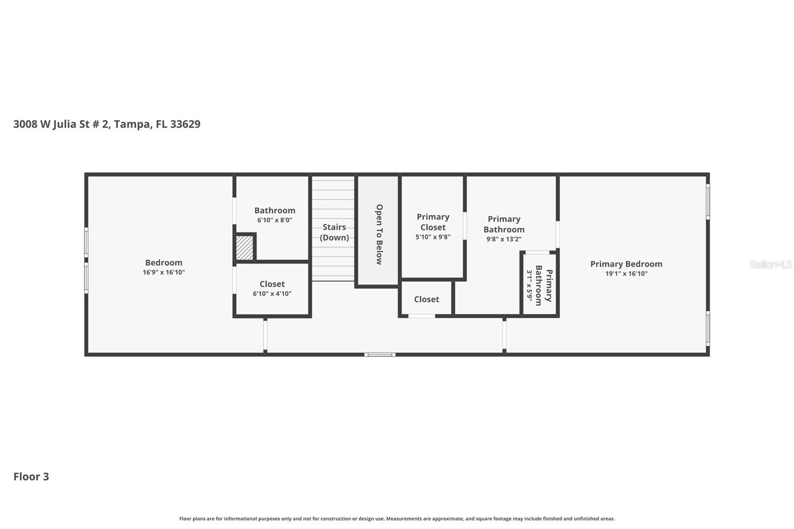 3008 W JULIA ST #2, TAMPA, FL, 33629