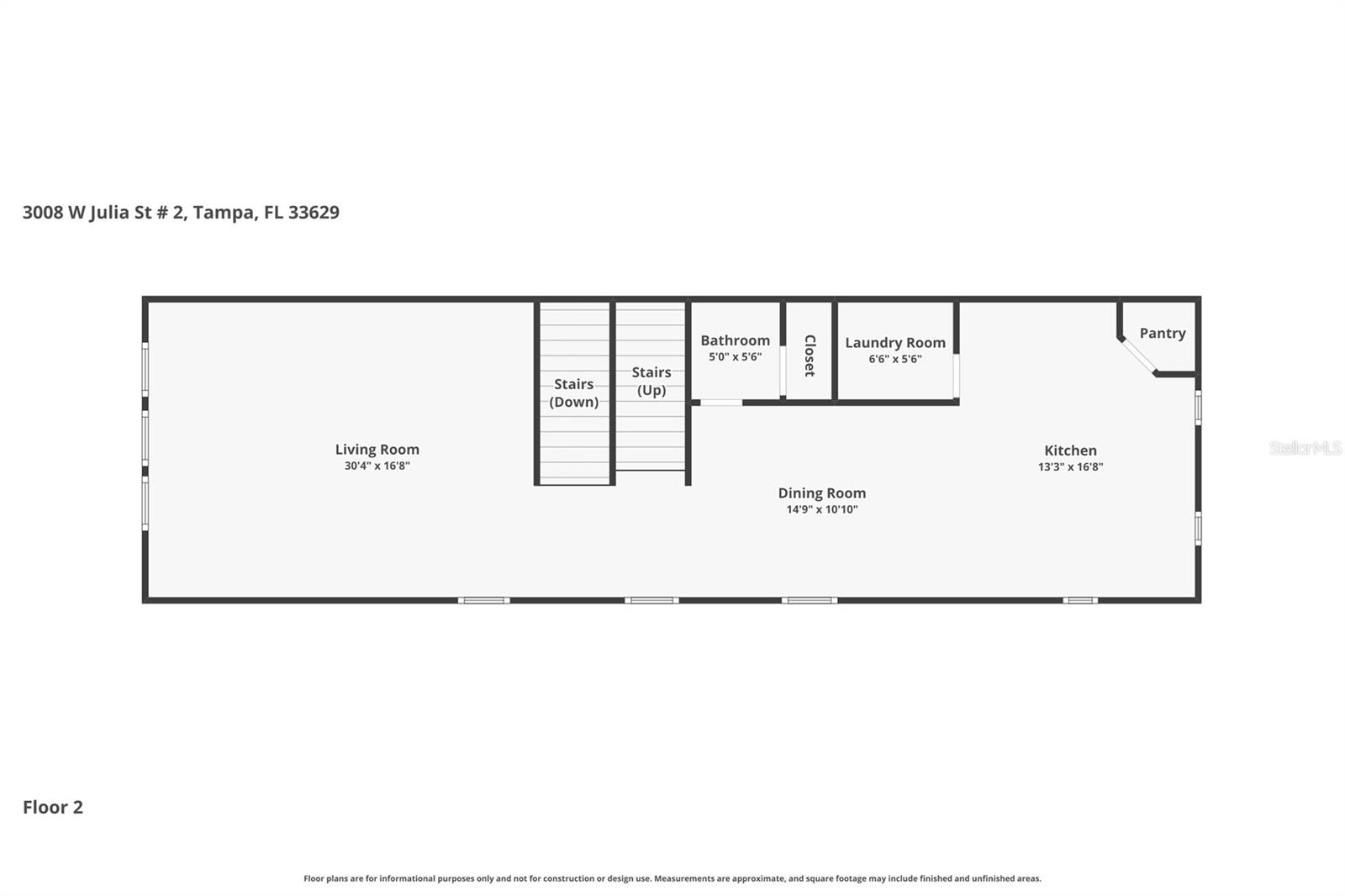 3008 W JULIA ST #2, TAMPA, FL, 33629