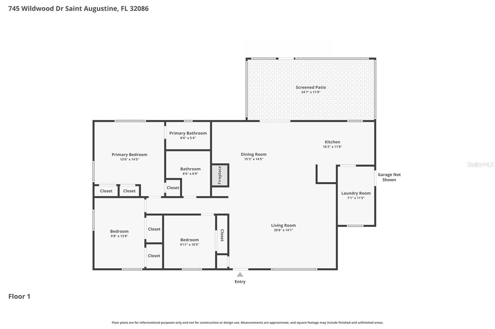 745 WILDWOOD DR, ST AUGUSTINE, FL, 32086