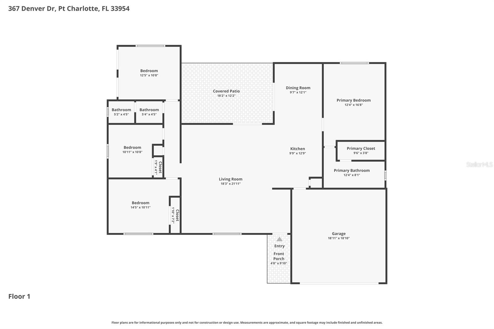 367 DENVER DR, PORT CHARLOTTE, FL, 33954