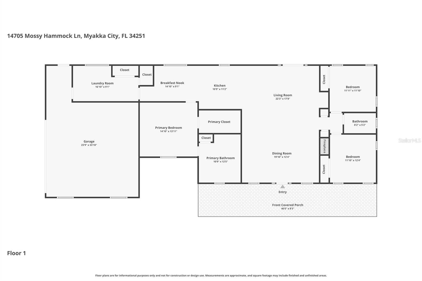 14705 MOSSY HAMMOCK LN, MYAKKA CITY, FL, 34251
