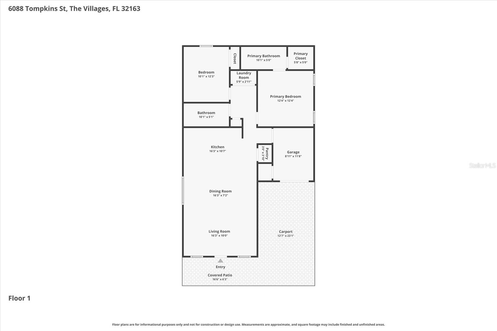 6088 TOMPKINS ST, THE VILLAGES, FL, 32163
