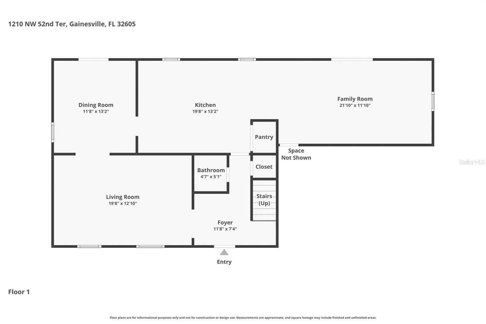 1210 NW 52ND TERRACE, GAINESVILLE, FL, 32606