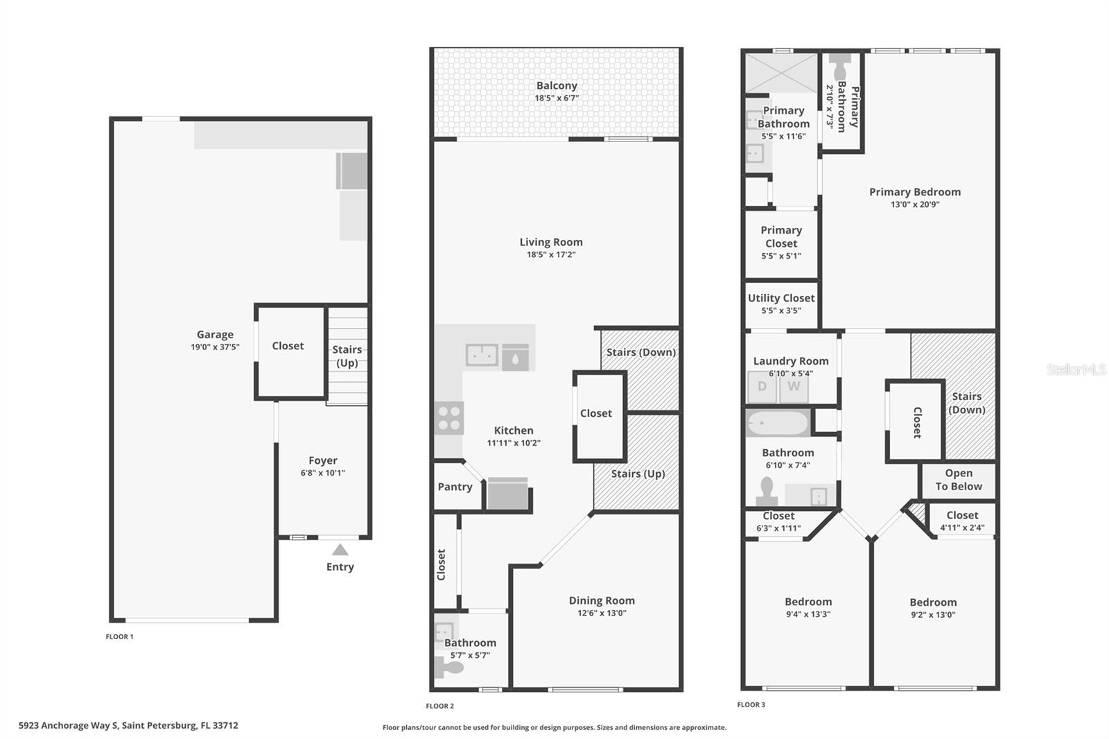 5923 ANCHORAGE WAY S, ST PETERSBURG, FL, 33712
