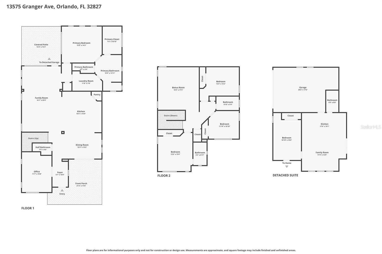 13575 GRANGER AVE, ORLANDO, FL, 32827