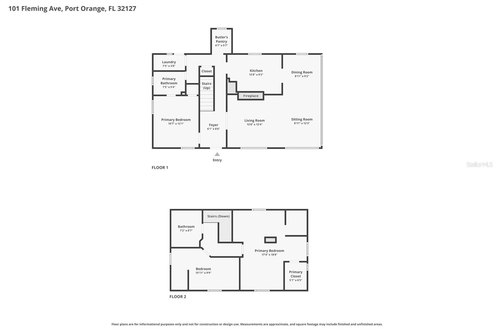 101 FLEMING AVE, PORT ORANGE, FL, 32127