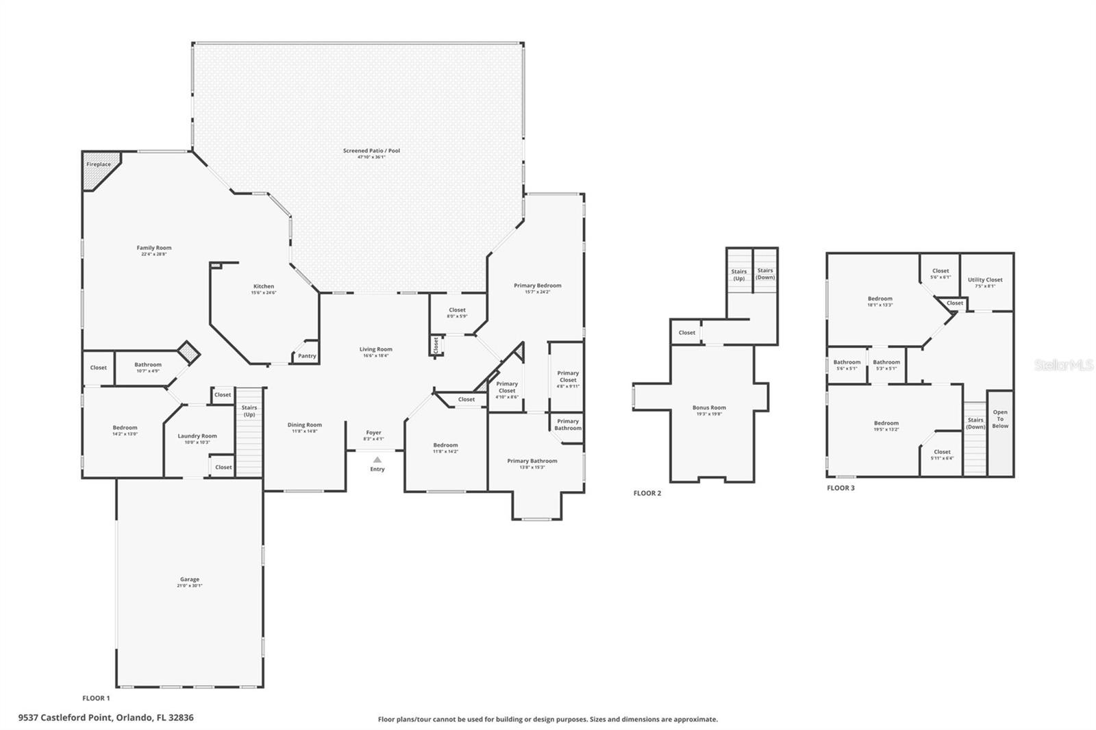 9537 CASTLEFORD PT, ORLANDO, FL, 32836