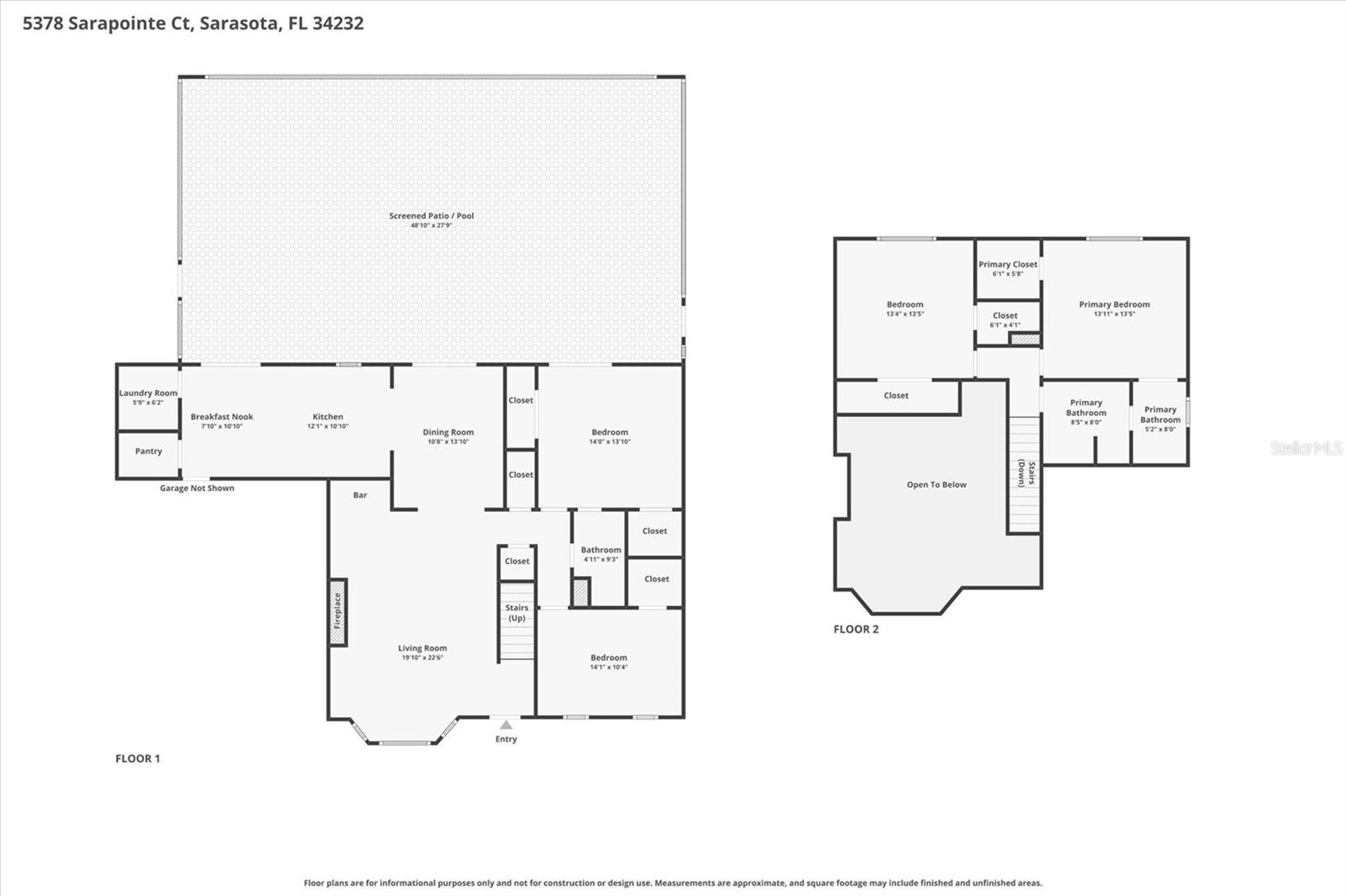 5378 SARAPOINTE CT, SARASOTA, FL, 34232