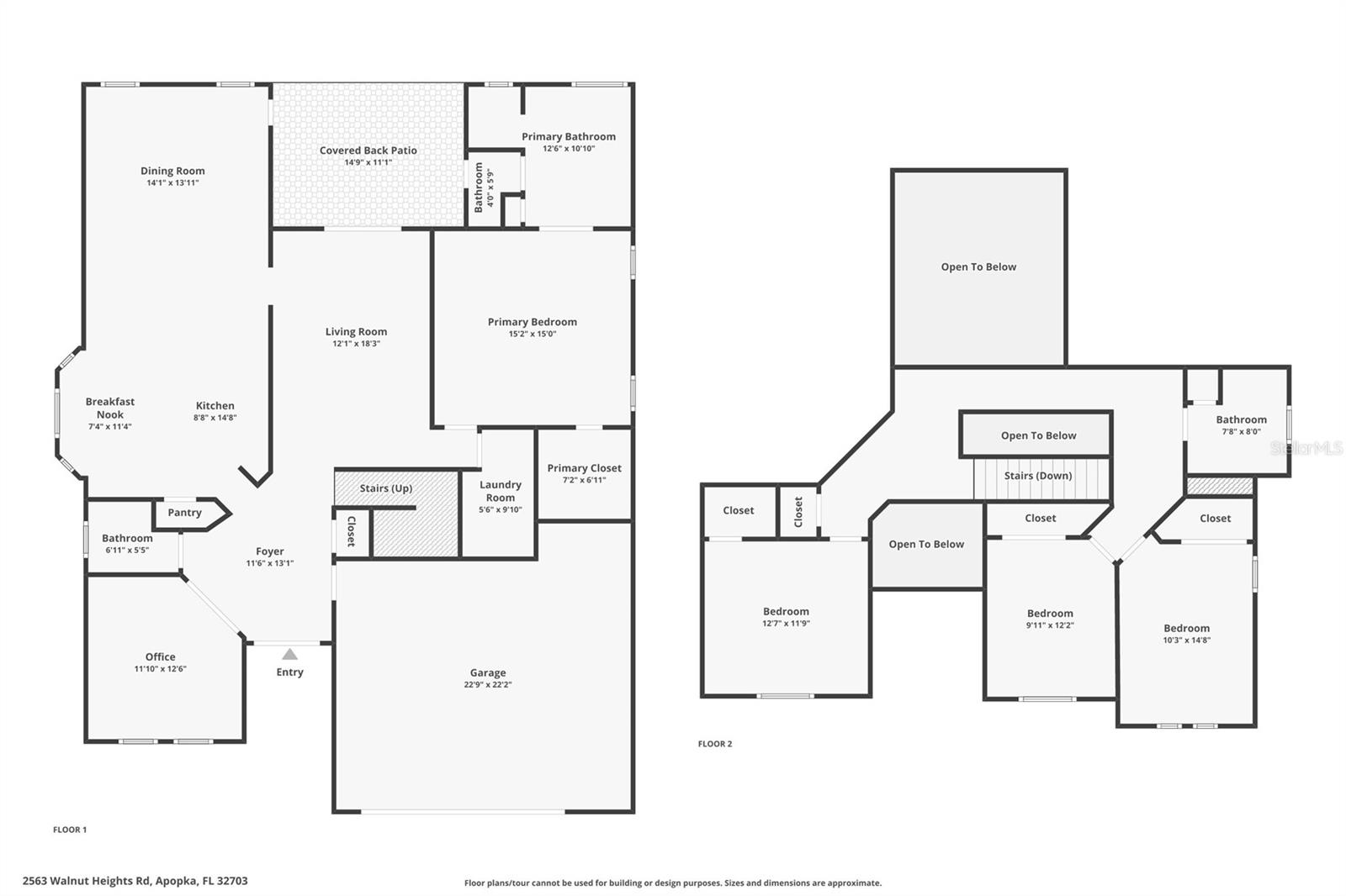 2563 WALNUT HEIGHTS RD, APOPKA, FL, 32703