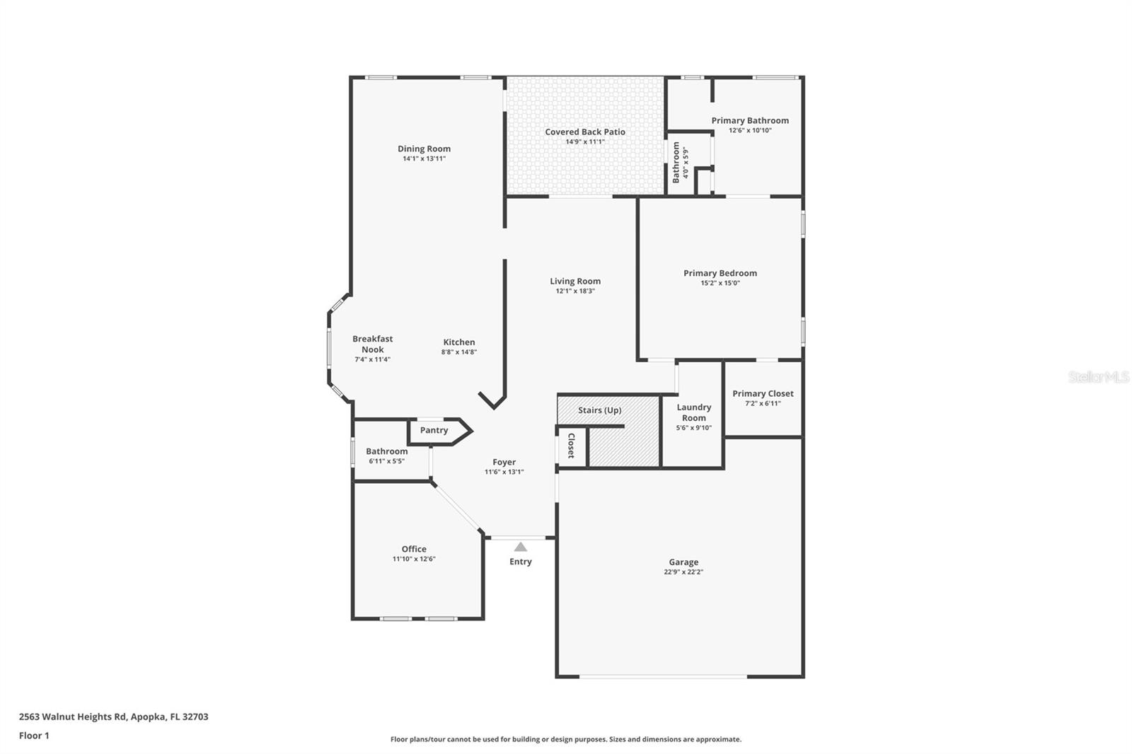 2563 WALNUT HEIGHTS RD, APOPKA, FL, 32703