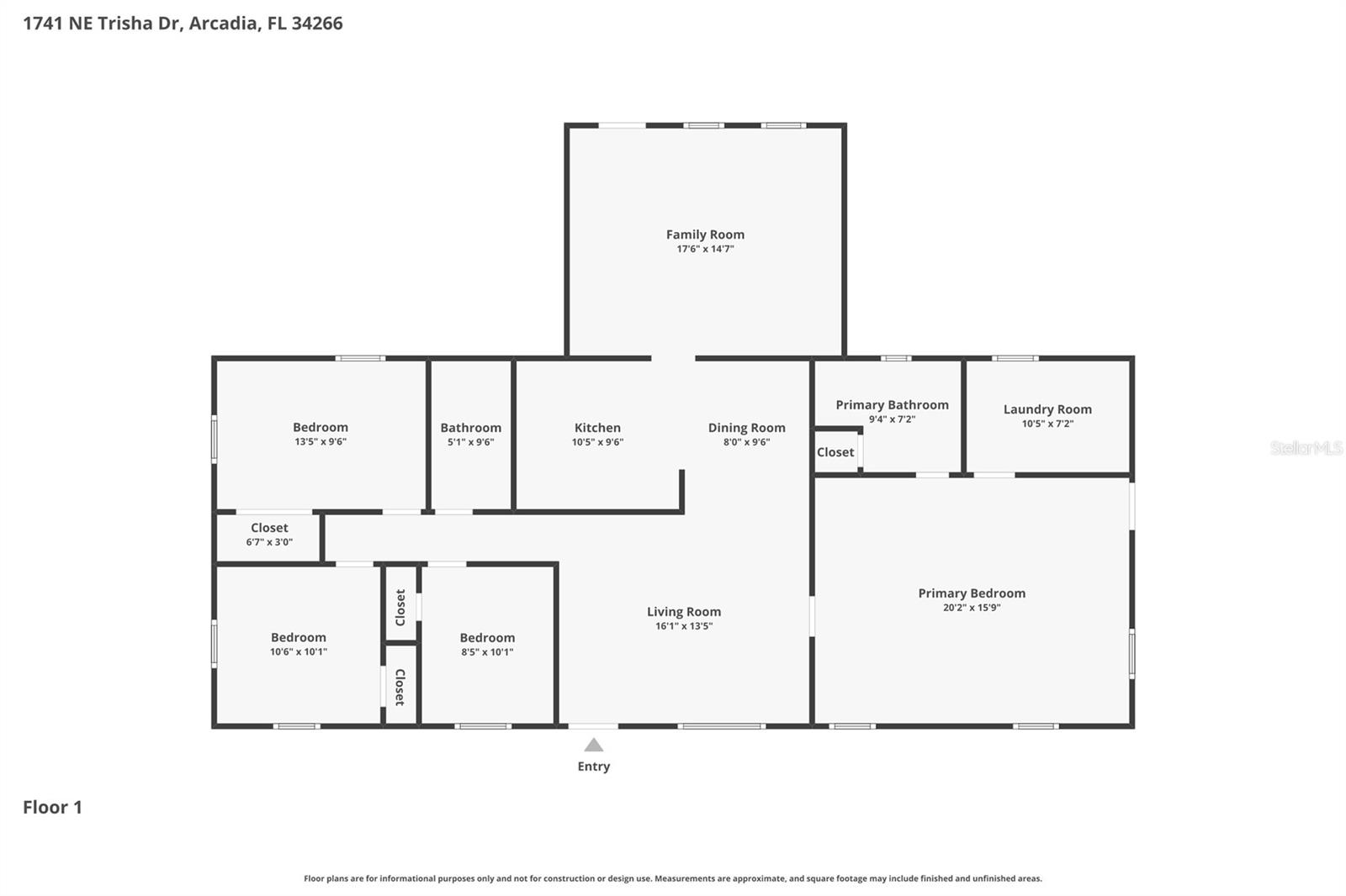 1741 NE TRISHA DR, ARCADIA, FL, 34266