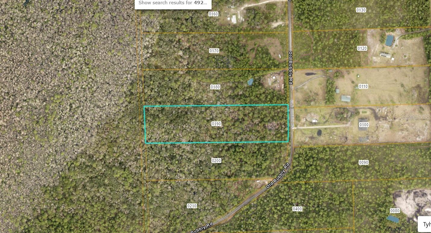 820 OLD BUBBLY RD, PIERSON, FL, 32180