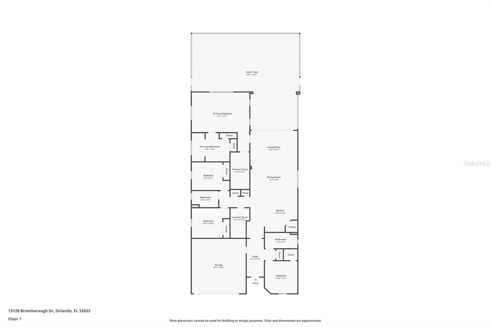 13128 BROMBOROUGH DR, ORLANDO, FL, 32832