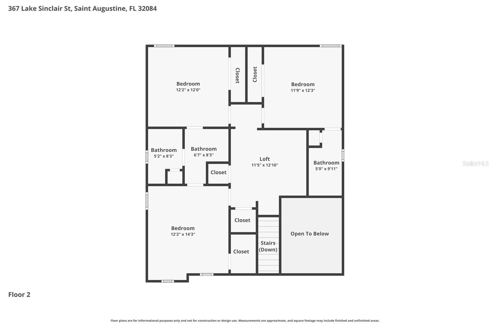 367 LAKE SINCLAIR ST, ST AUGUSTINE, FL, 32084