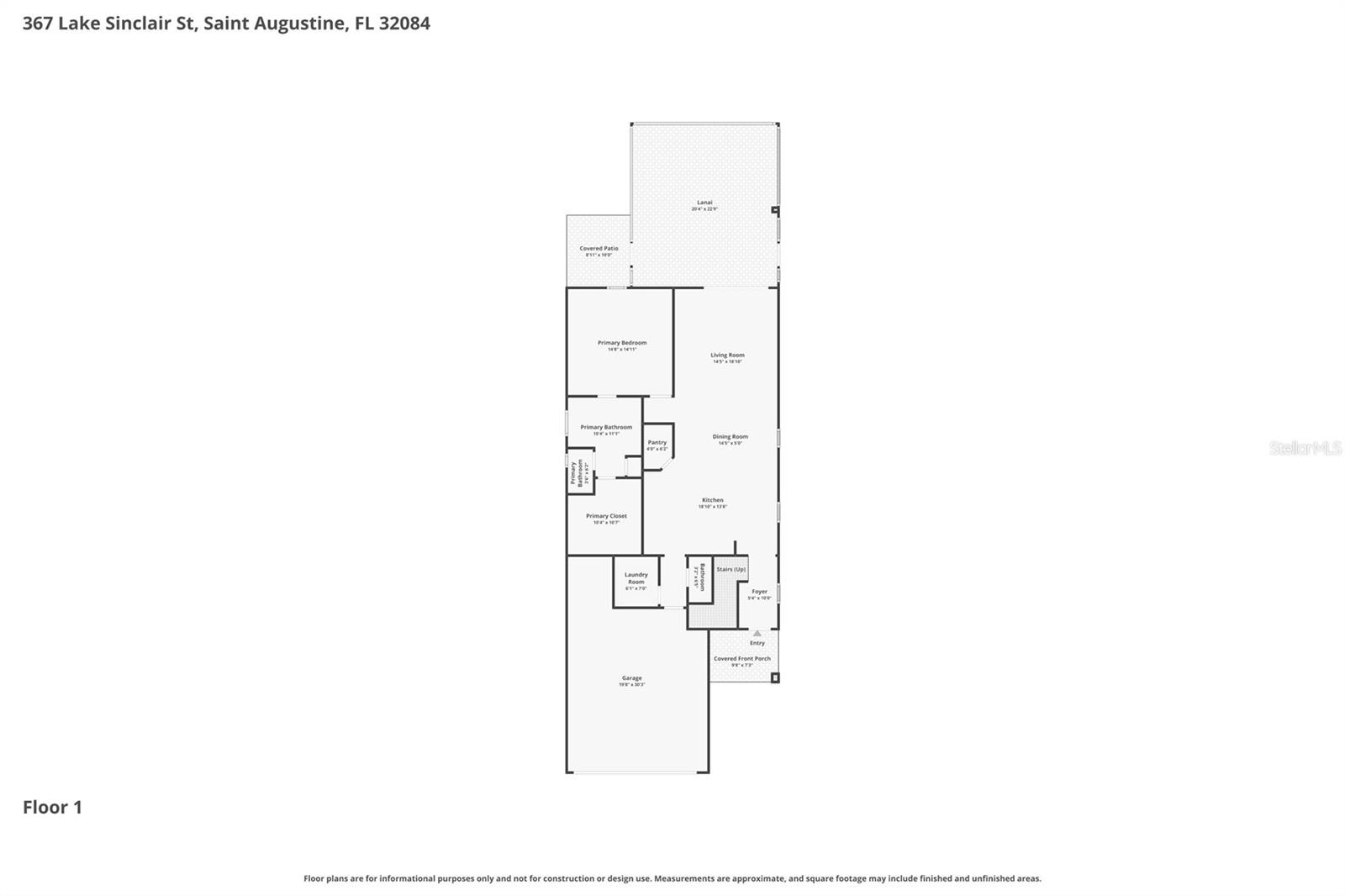 367 LAKE SINCLAIR ST, ST AUGUSTINE, FL, 32084