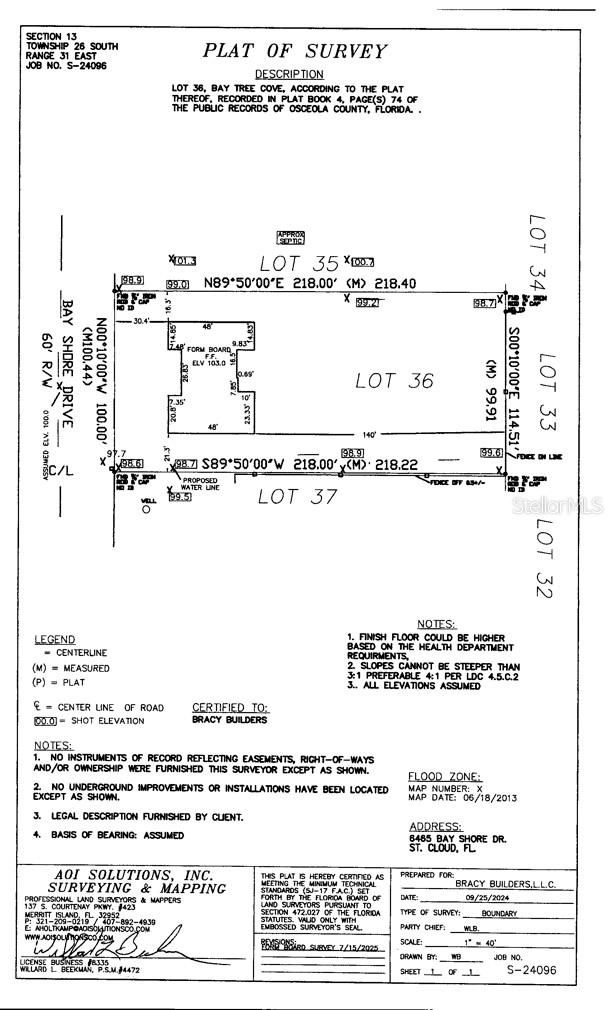 6465 BAY SHORE DR, ST CLOUD, FL, 34771