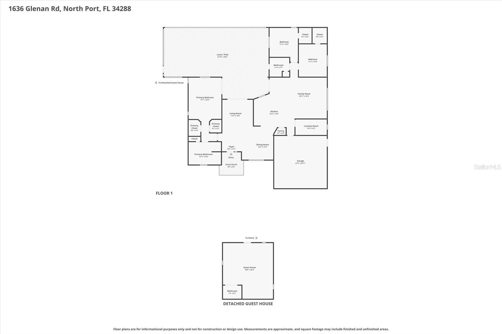 1636 GLENAN RD, NORTH PORT, FL, 34288