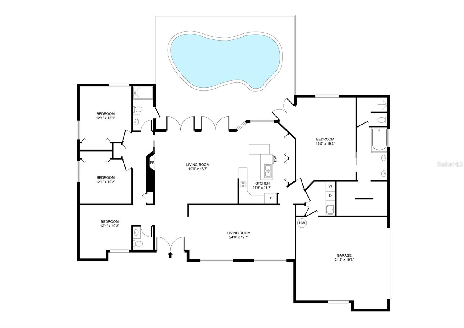 5321 FOXSHIRE CT, ORLANDO, FL, 32819