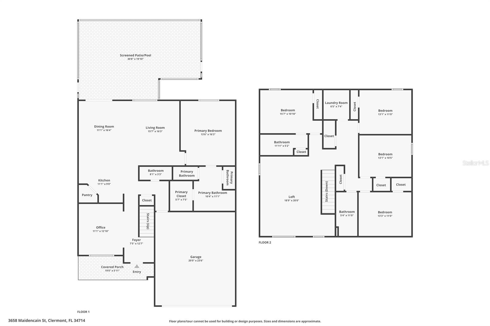 3658 MAIDENCAIN ST, CLERMONT, FL, 34714