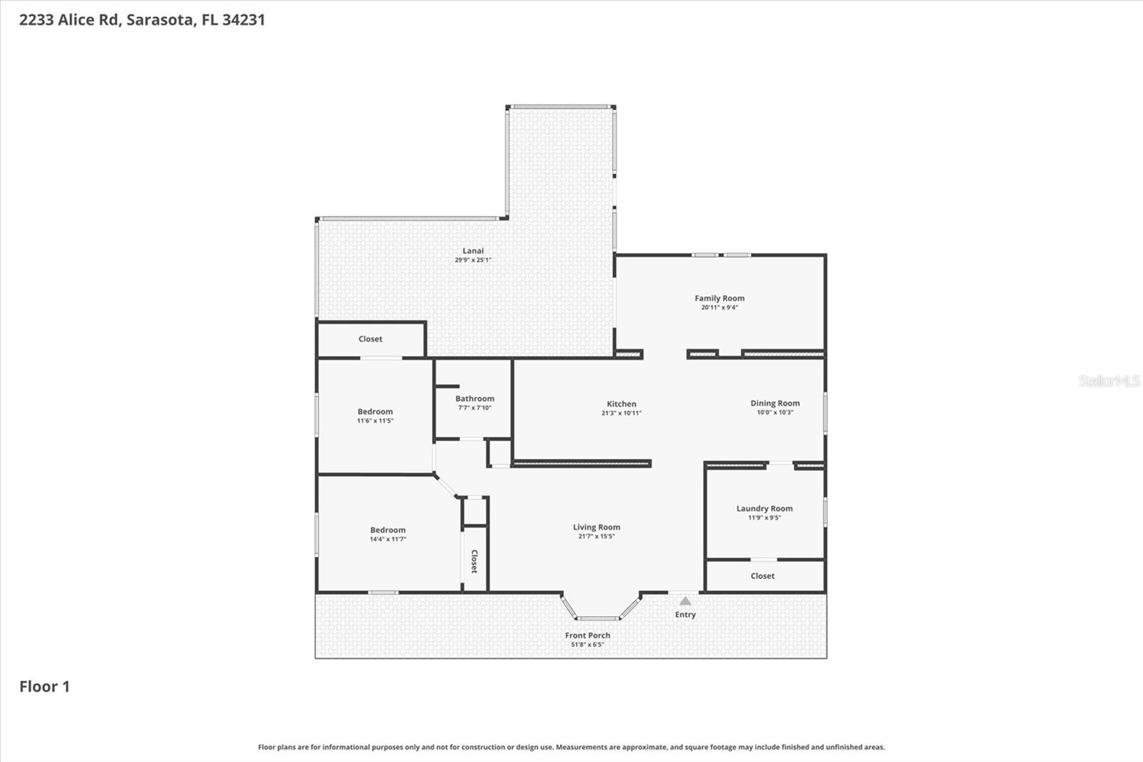 2233 ALICE RD, SARASOTA, FL, 34231