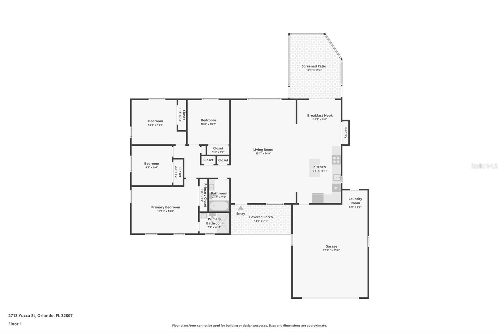 2713 YUCCA ST, ORLANDO, FL, 32807