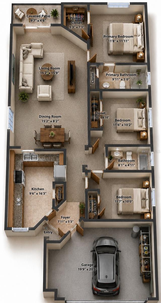 31421 TRIBOROUGH DR, WESLEY CHAPEL, FL, 33545