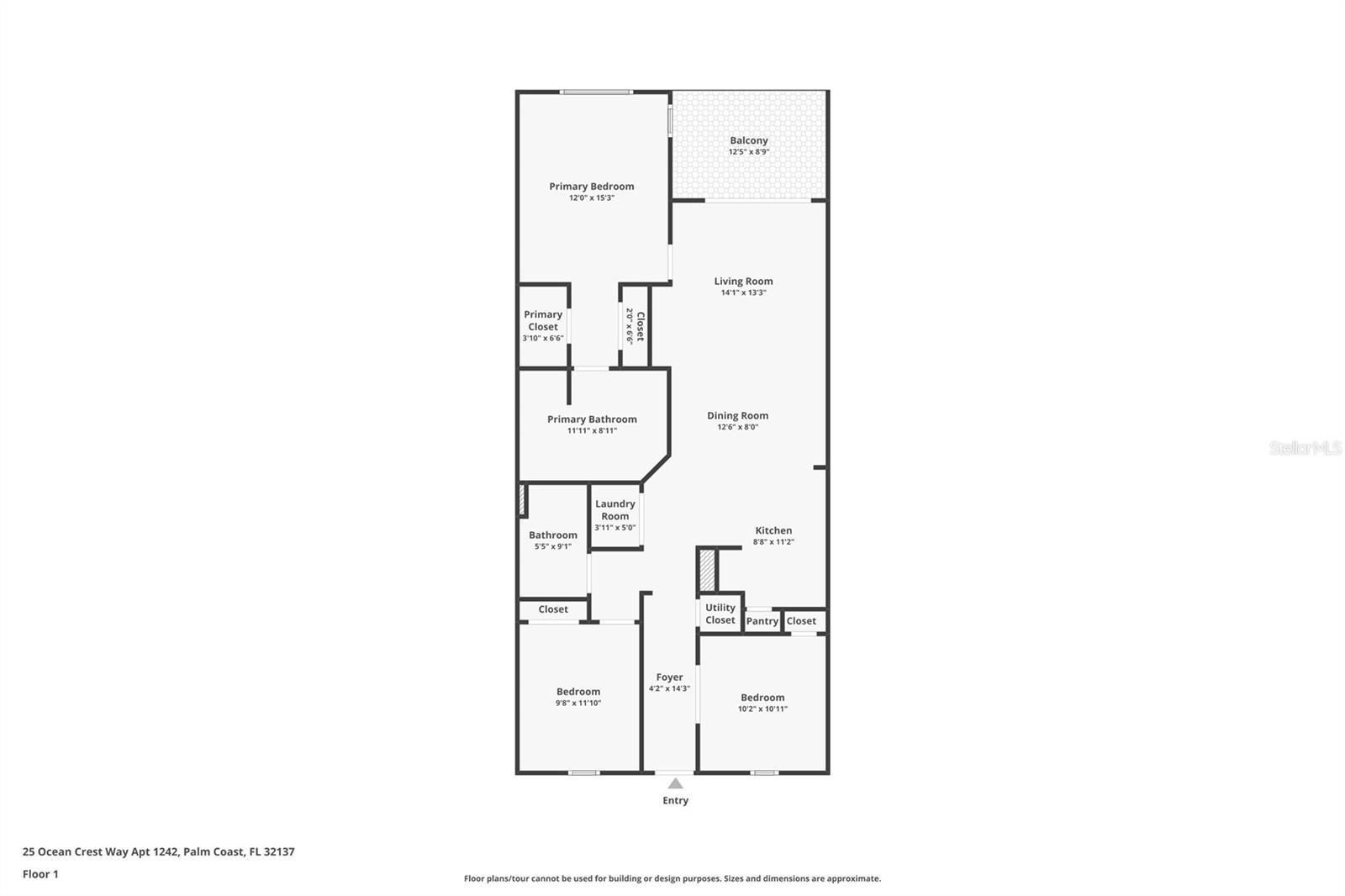 25 OCEAN CREST WAY #1242, PALM COAST, FL, 32137