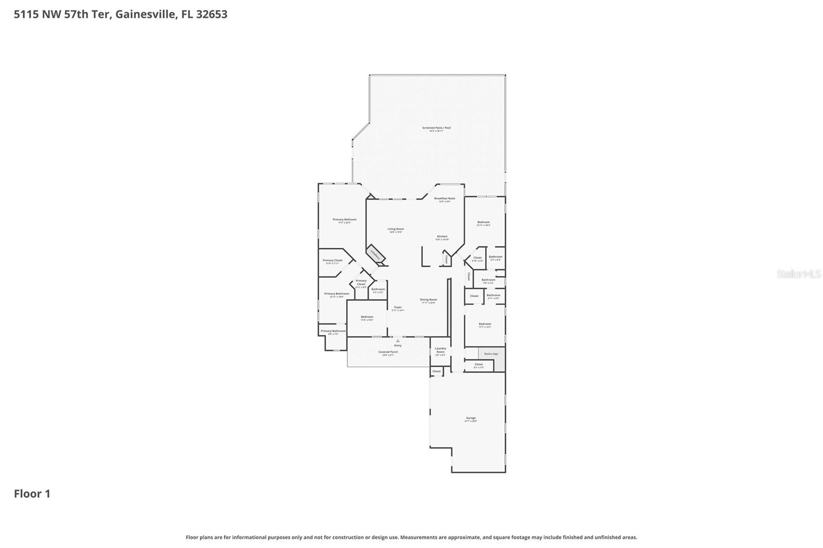 5115 NW 57TH TER, GAINESVILLE, FL, 32653