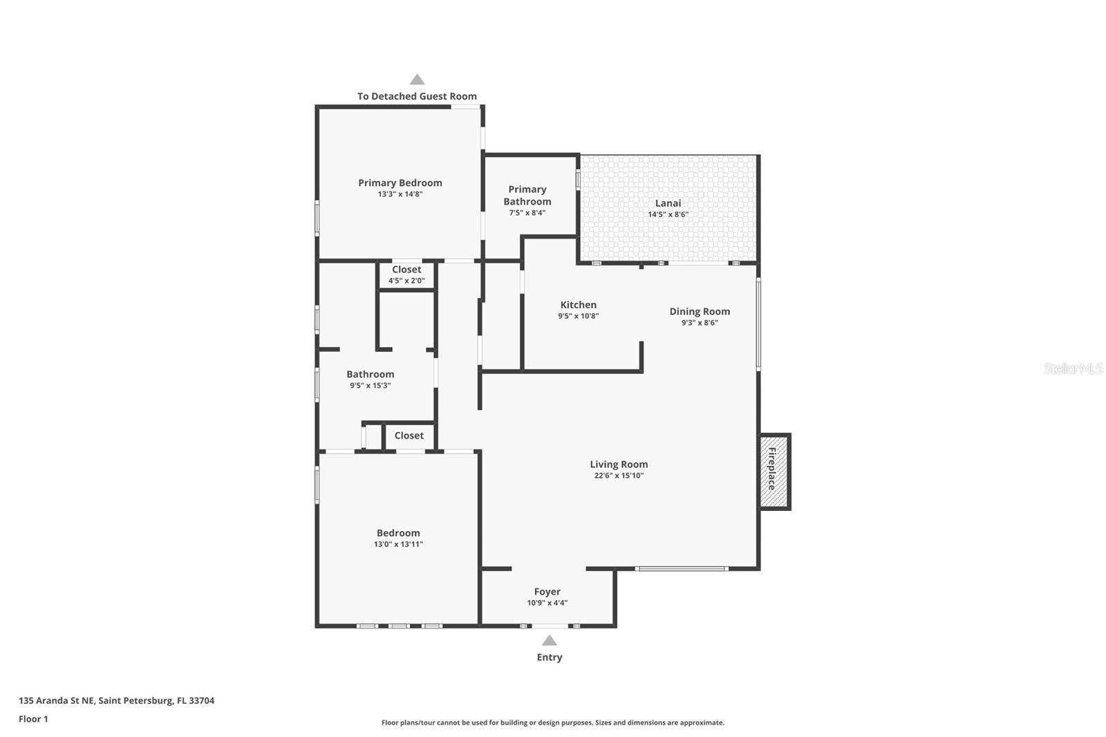 135 ARANDA ST NE, ST PETERSBURG, FL, 33704
