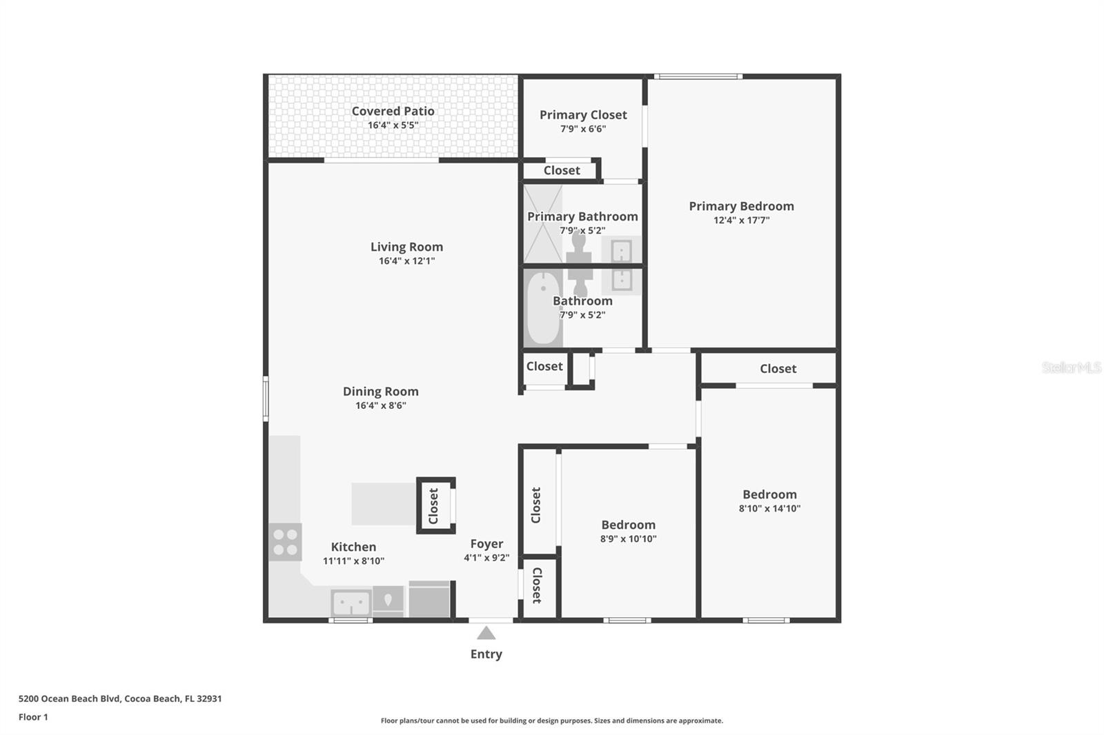 5200 OCEAN BEACH BLVD #115, COCOA BEACH, FL, 32931