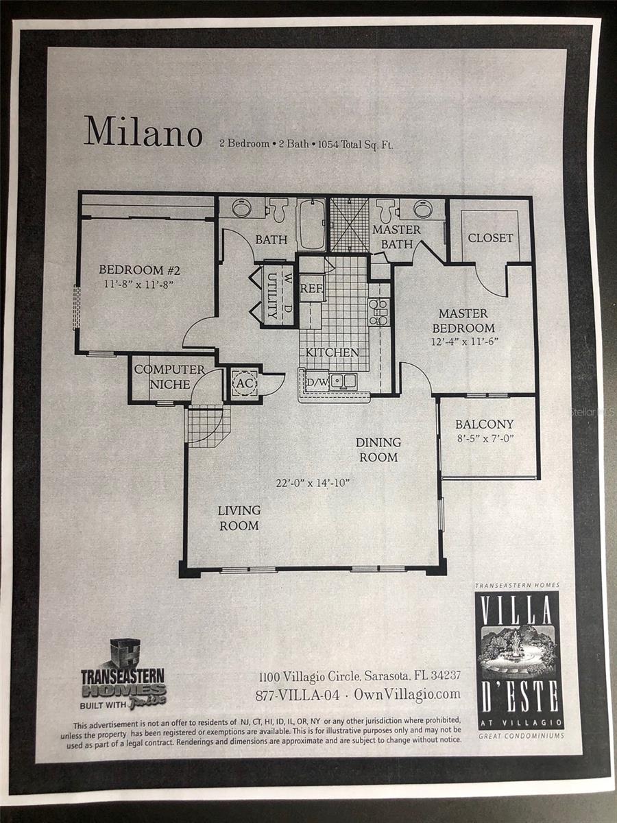 1025 VILLAGIO CIR #204, SARASOTA, FL, 34237