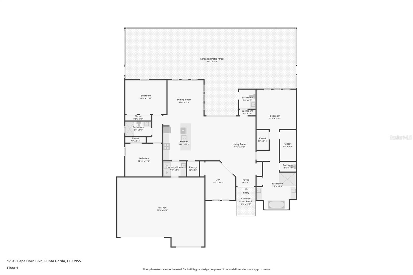 17315 CAPE HORN BLVD, PUNTA GORDA, FL, 33955