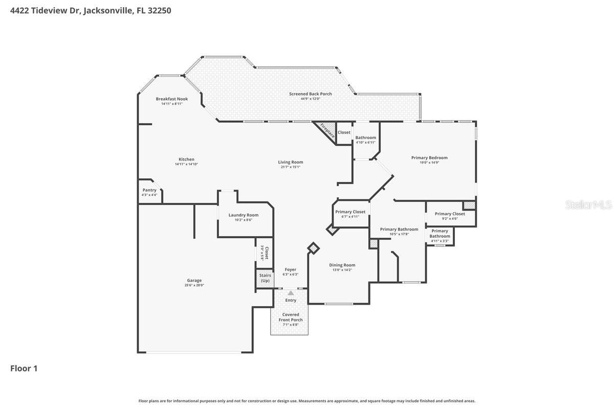 4422 TIDEVIEW DR, JACKSONVILLE, FL, 32250