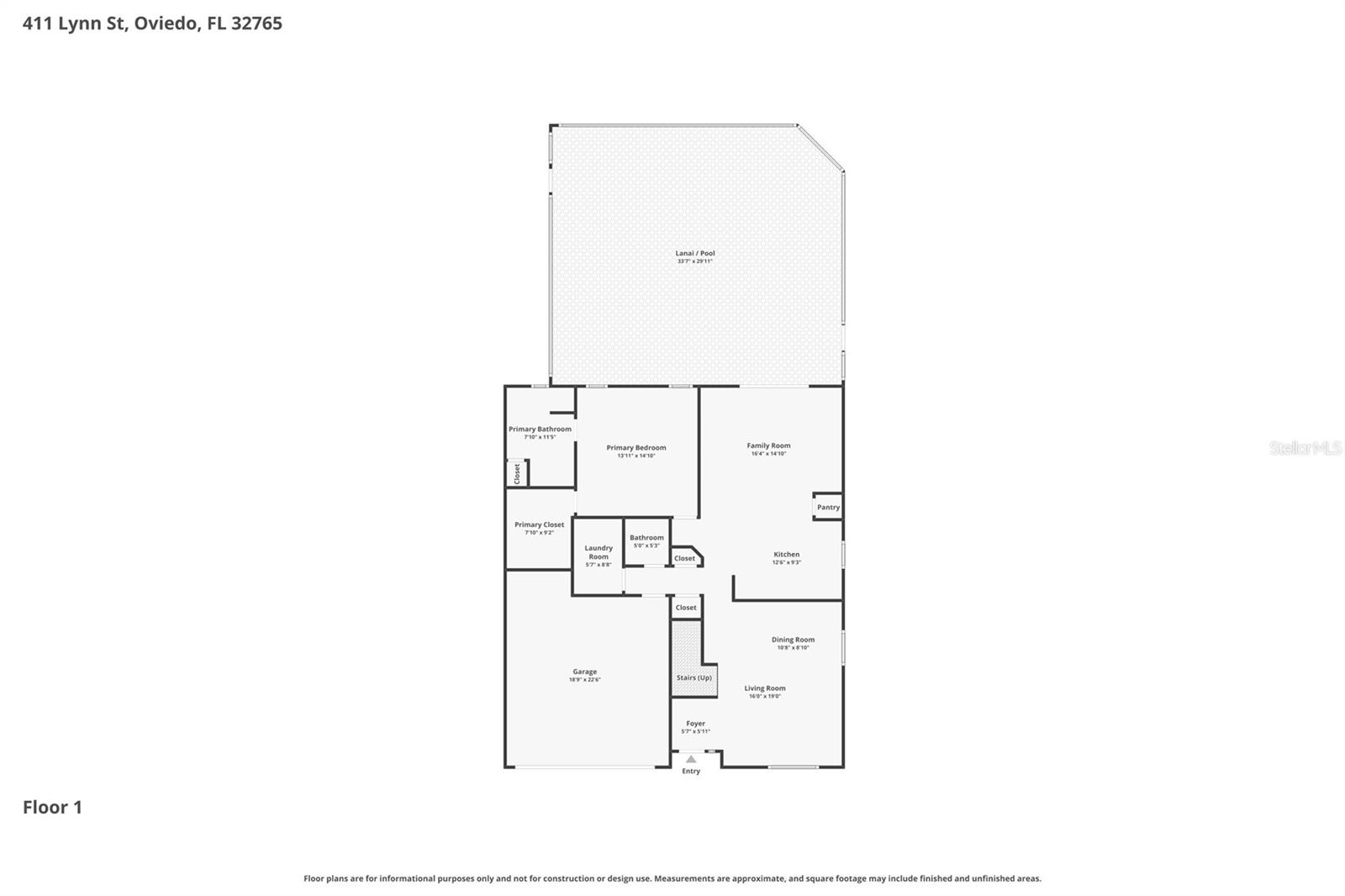 411 LYNN ST, OVIEDO, FL, 32765