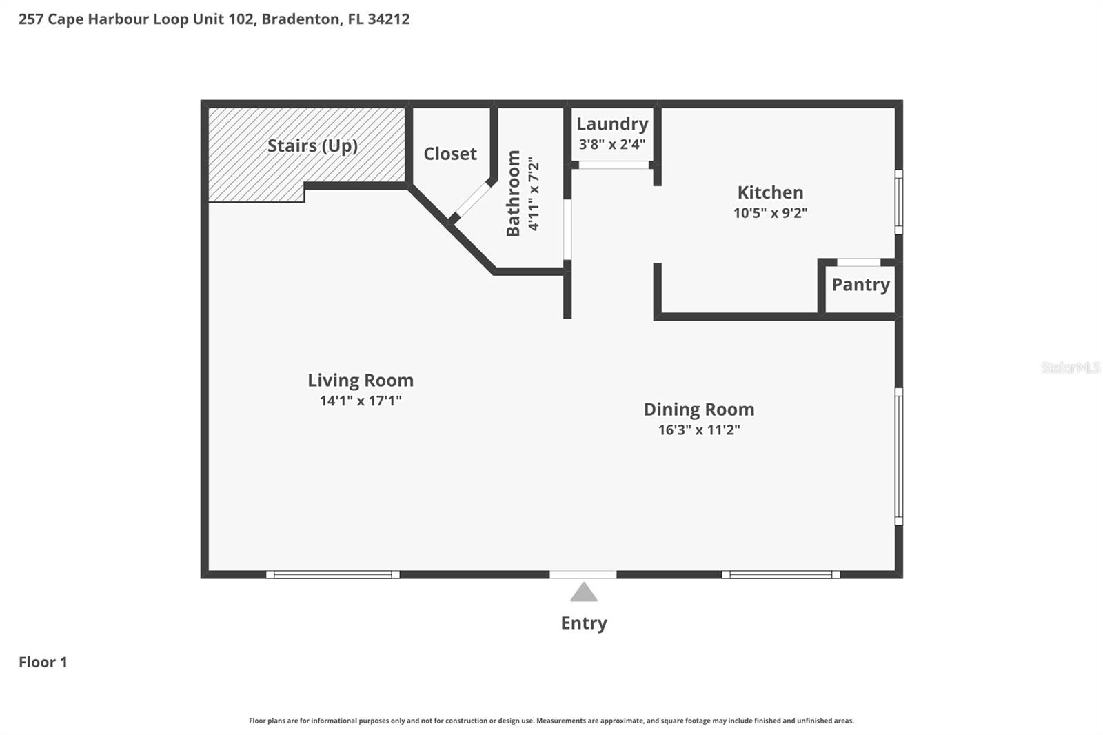 257 CAPE HARBOUR LOOP #101, BRADENTON, FL, 34212