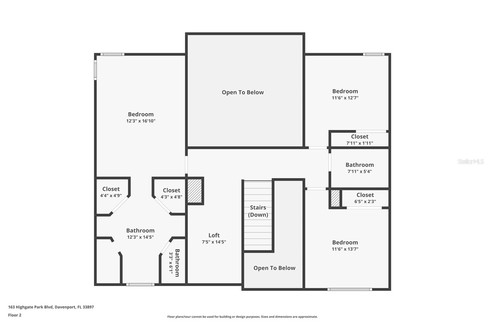 163 HIGHGATE PARK BLVD, DAVENPORT, FL, 33897